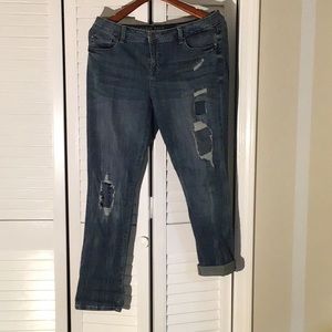 Laurie Felt Boyfriend Jeans